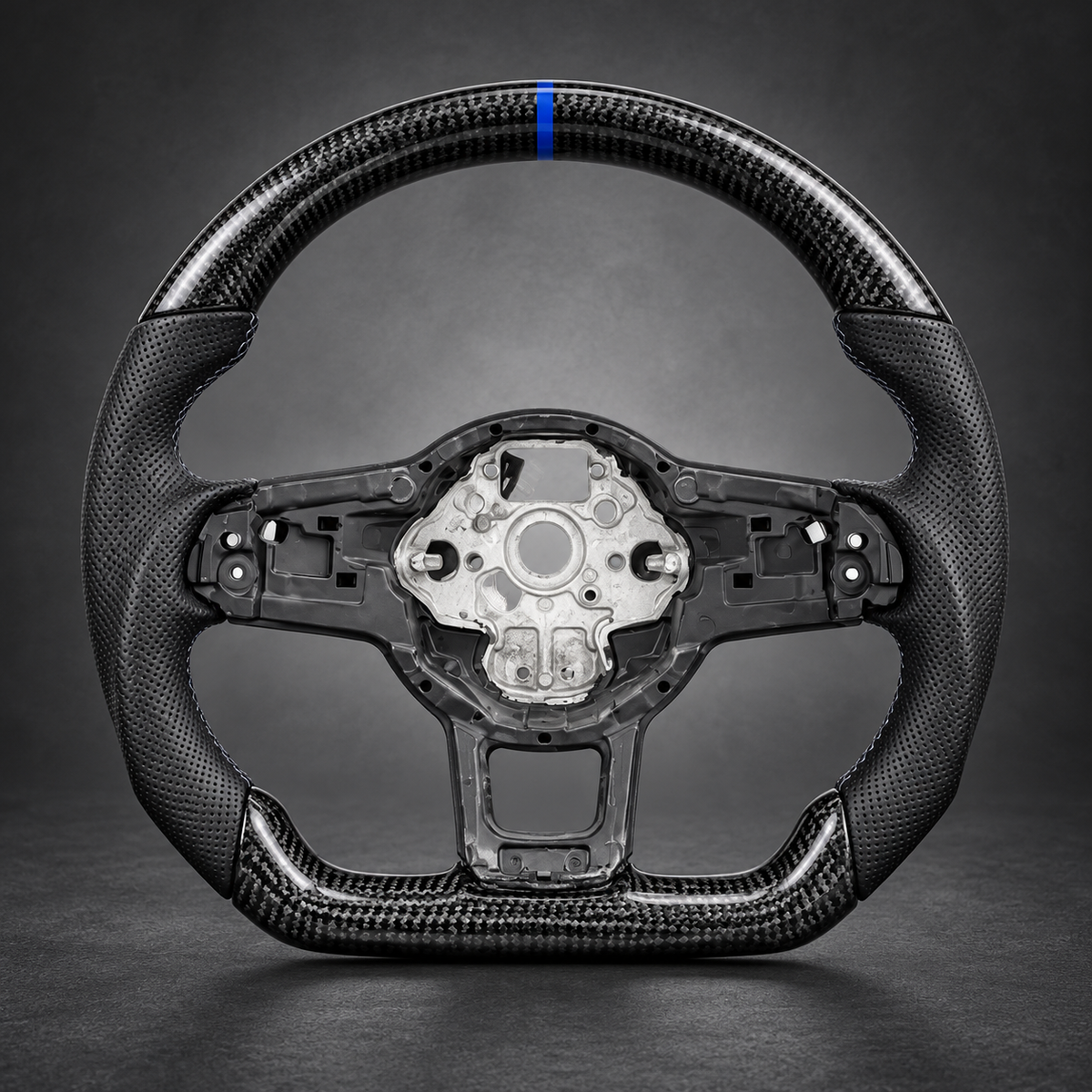volant bleu Golf 7 7.5 GTI GTD GTE R 2013-2020